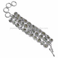 Beautiful Biwa Pearl Gemstone Com 925 Sterling Silver Handmade Designer Bracelet